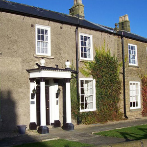 Front view of Sneaton Hall